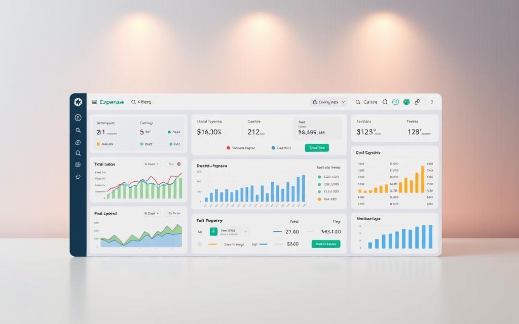 automated expense processing dashboard